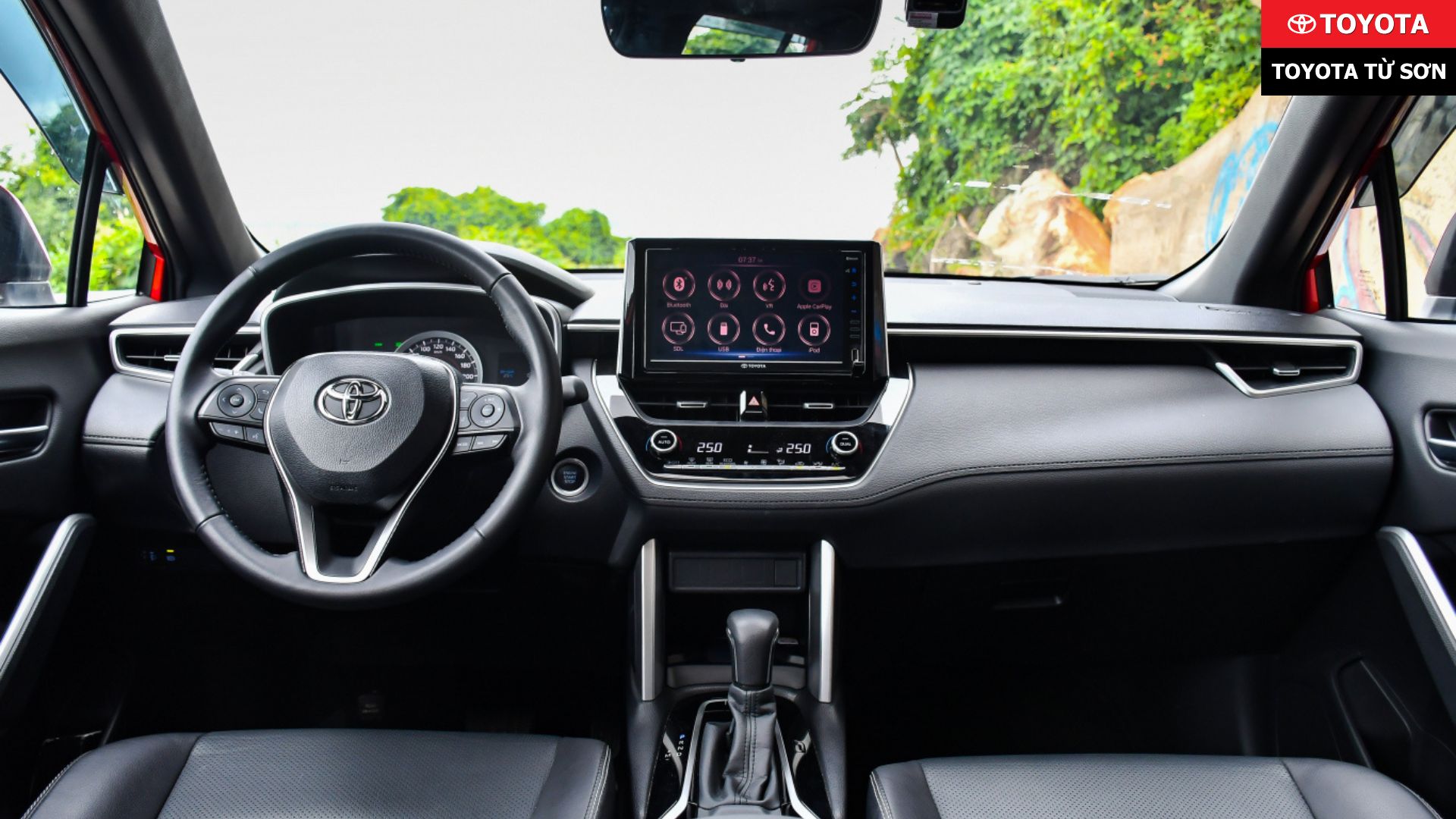 Nội thất xe Toyota Cross