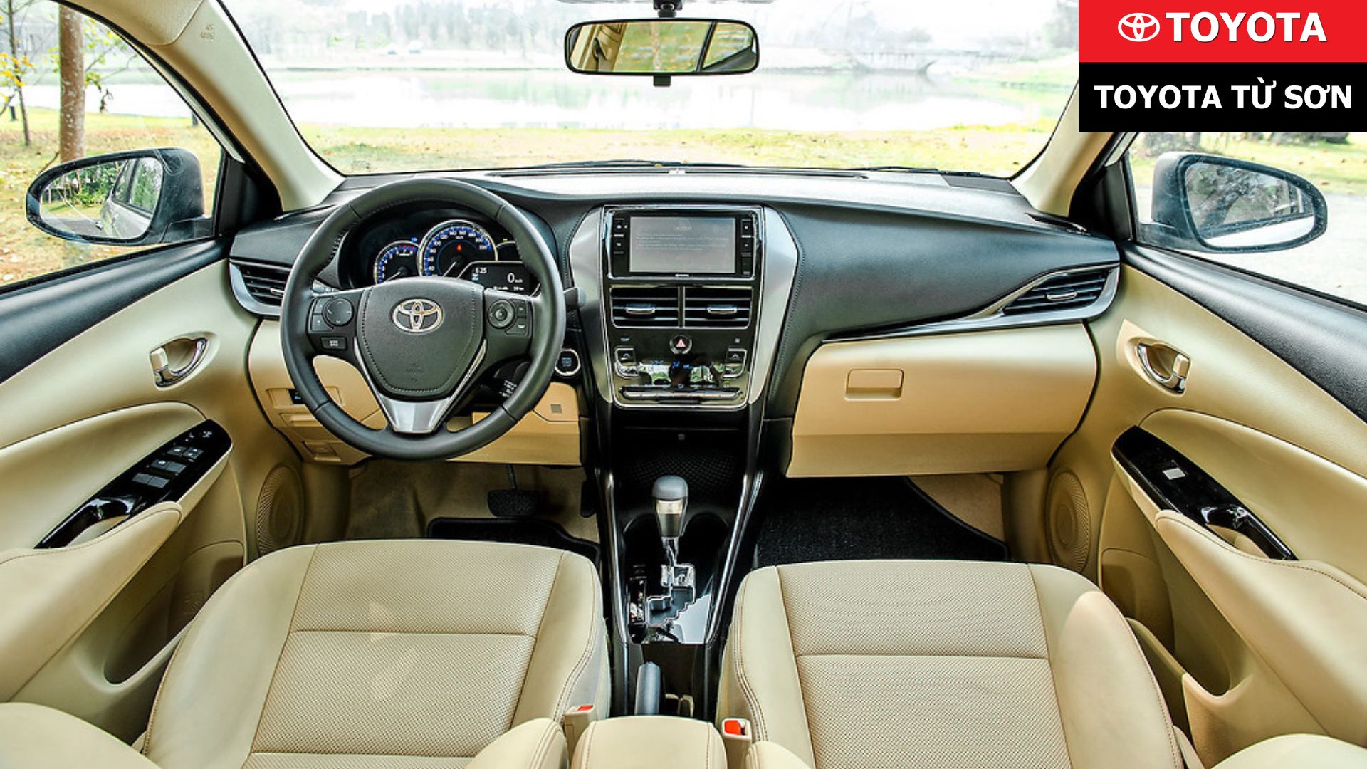 Khoang nội thất của Toyota Vios