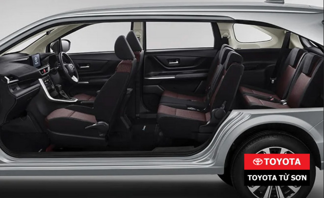 Nội thất toyota Avanza 2022