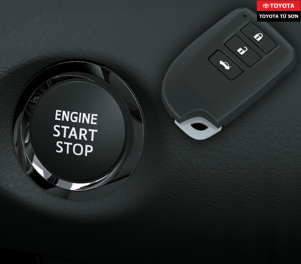 Ch&igrave;a kh&oacute;a th&ocirc;ng minh khởi động bằng n&uacute;t bấm